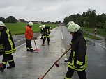 Einsatz auf der Bundesstra&szlig;e (Foto: privat)