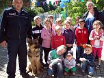 Hundestaffel zu Besuch in Niedersachswerfen (Foto: JUH Kindertagesst&auml;tte Wirbelwind )