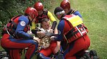 Wasserretter im Einsatz (Foto: Angelo Glashagel)