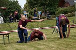 L&ouml;schangriff des Feuerwehr-Nachwuchses (Foto: Sandra Witzel)