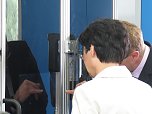 Christine Lieberknecht auf Tour bei Norsystec (Foto: nnz)