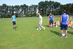 Volles Training bei der Fu&szlig;ballschule (Foto: Karl-Heinz Herrmann)