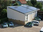Photovoltaikanlage auf dem Dach (Foto: WBG) Photovoltaikanlage auf dem Dach (Foto: WBG)