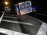 Unfall am Hermsdorfer Kreuz (Foto: Autobahnpolizei)