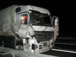Unfall am Hermsdorfer Kreuz (Foto: Autobahnpolizei)