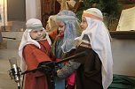 Im Nordh&auml;user Dom zeigte der &ouml;kumenische Kindergarten heute sein Krippenspiel (Foto: Angelo Glashagel)