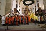 Im Nordh&auml;user Dom zeigte der &ouml;kumenische Kindergarten heute sein Krippenspiel (Foto: Angelo Glashagel)