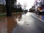 Parkallee überflutet (Foto: nnz) Parkallee überflutet (Foto: nnz)