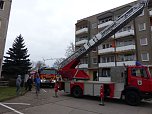 Kellerbrand in der Halleschen Stra&szlig;e (Foto: nnz)