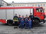 Besuch bei hauptamtlichen Rettern (Foto: Feuerwehr Bleicherode) Besuch bei hauptamtlichen Rettern (Foto: Feuerwehr Bleicherode)
