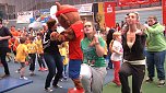 Kindergartensporttag in der Nordh&auml;user Wiedigsburghalle (Foto: Angelo Glashagel)