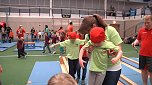 Kindergartensporttag in der Nordh&auml;user Wiedigsburghalle (Foto: Angelo Glashagel)
