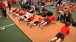 Kindergartensporttag in der Nordh&auml;user Wiedigsburghalle (Foto: Angelo Glashagel)