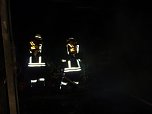 Brand in Werkstatt (Foto: Rene Willerbach)