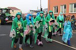 N&auml;rrinnen und Narren zogen durch Sondershausen (1) (Foto: Karl-Heinz Herrmann)