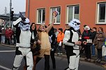 N&auml;rrinnen und Narren zogen durch Sondershausen (1) (Foto: Karl-Heinz Herrmann)