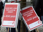 Warnstreik in Nordhausen (Foto: nnz)