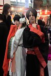Auf der Manga-Convention der Leipziger Buchmesse versammelten sich die deutschen "Kostümspieler", Mangafreunde und Comicfans (Foto: Peter Blei) Auf der Manga-Convention der Leipziger Buchmesse versammelten sich die deutschen "Kostümspieler", Mangafreunde und Comicfans (Foto: Peter Blei)
