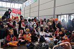 Auf der Manga-Convention der Leipziger Buchmesse versammelten sich die deutschen "Kostümspieler", Mangafreunde und Comicfans (Foto: Peter Blei) Auf der Manga-Convention der Leipziger Buchmesse versammelten sich die deutschen "Kostümspieler", Mangafreunde und Comicfans (Foto: Peter Blei)