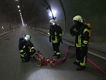 Gro&szlig;&uuml;bung im H&ouml;llbergtunnel (Foto: Feuerwehr Bleicherode)