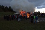 Osterfeuer in Herreden (Foto: Peter Blei) Osterfeuer in Herreden (Foto: Peter Blei)