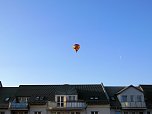 Hei&szlig;luftballon &uuml;ber Nordhausen  (Foto: Peter Blei)