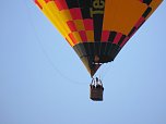 Hei&szlig;luftballon &uuml;ber Nordhausen  (Foto: Peter Blei)
