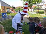 Verkehrssicherheitstag an der Kindertagesstätte Sonnenhof in Ellrich (Foto: Dieter Köhler) Verkehrssicherheitstag an der Kindertagesstätte Sonnenhof in Ellrich (Foto: Dieter Köhler)