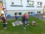 Verkehrssicherheitstag an der Kindertagesstätte Sonnenhof in Ellrich (Foto: Dieter Köhler) Verkehrssicherheitstag an der Kindertagesstätte Sonnenhof in Ellrich (Foto: Dieter Köhler)
