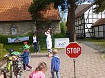 Verkehrssicherheitstag an der Kindertagesstätte Sonnenhof in Ellrich (Foto: Dieter Köhler) Verkehrssicherheitstag an der Kindertagesstätte Sonnenhof in Ellrich (Foto: Dieter Köhler)