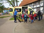 Verkehrssicherheitstag an der Kindertagesstätte Sonnenhof in Ellrich (Foto: Dieter Köhler) Verkehrssicherheitstag an der Kindertagesstätte Sonnenhof in Ellrich (Foto: Dieter Köhler)