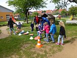 Verkehrssicherheitstag an der Kindertagesstätte Sonnenhof in Ellrich (Foto: Dieter Köhler) Verkehrssicherheitstag an der Kindertagesstätte Sonnenhof in Ellrich (Foto: Dieter Köhler)