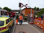 Schwerer Unfall am Bahn&uuml;bergang (Foto: nnz)