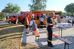 Die Kameraden der Sundh&auml;user Feuerwehr k&ouml;nnen sich nach langem warten endlich &uuml;ber ihr neues Ger&auml;tehaus freuen (Foto: Angelo Glashagel)