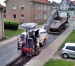 Stra&szlig;enbau in der Bleicher&ouml;der Naumannstra&szlig;e (Foto: Siegmar Kaufhold)