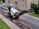 Stra&szlig;enbau in der Bleicher&ouml;der Naumannstra&szlig;e (Foto: Siegmar Kaufhold)