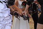Hochzeit auf der Burgruine Hohnstein (Foto: Peter Blei)