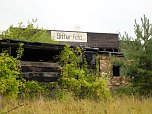 Unwirkliche Orte: Lokschuppen bei Bitterfeld (Foto: Peter Blei)