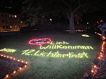 Lichterfest auf dem Petersberg (Foto: Karin Lehmann)