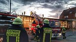 Alte Lagerhalle bannte (Foto: Feuerwehr Bleicherode) Alte Lagerhalle bannte (Foto: Feuerwehr Bleicherode)