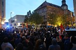 Demonstration und Gegendemonstration in Nordhausen (Foto: Angelo Glashagel)