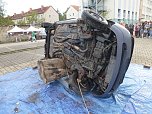 Aktion junge Fahrer an der Morgenr&ouml;te in Nordhausen (Foto: Berufsbildungszentrum Verkehr)
