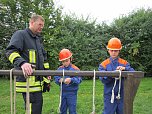 Retten will gelernt sein - in Bleicherode konnte der Feuerwehr-Nachwuchs zeigen was er gelernt hat (Foto: Manja Bernsdorf) Retten will gelernt sein - in Bleicherode konnte der Feuerwehr-Nachwuchs zeigen was er gelernt hat (Foto: Manja Bernsdorf)