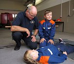 Retten will gelernt sein - in Bleicherode konnte der Feuerwehr-Nachwuchs zeigen was er gelernt hat (Foto: Manja Bernsdorf) Retten will gelernt sein - in Bleicherode konnte der Feuerwehr-Nachwuchs zeigen was er gelernt hat (Foto: Manja Bernsdorf)