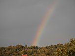 Regenbogen &uuml;ber Nordhausen (Foto: Bernd Thielbeer)