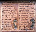 Pfad der Poesie im Park Hohenrode (Foto: Peter Blei)