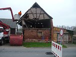 Alte Scheune abgerissen (Foto: Gemeinde Werther)