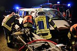 Unfall auf der A38 (Foto: Feuerwehr Heiligenstadt)