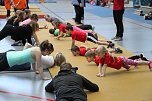 14. Kindergartensporttag in der Wiedigsburghalle (Foto: Angelo Glashagel)