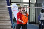 14. Kindergartensporttag in der Wiedigsburghalle (Foto: Angelo Glashagel)